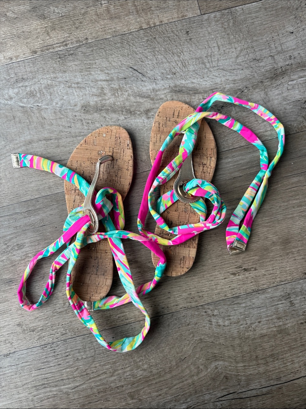 Lilly Pulitzer Harbor Sandals size 6